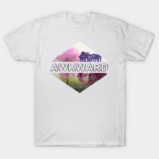 awkward aesthetic collage T-Shirt by FandomizedRose